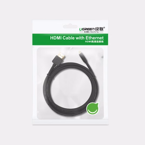 Ugreen HD127 micro HDMI - HDMI 2.0 4K 60Hz kaabel 1m - must