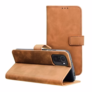 TENDER Book Ümbris jaoks XIAOMI Redmi Note 11 Pro / 11 Pro 5G brown