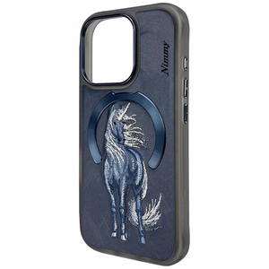 Nimmy Magnetic Fantasy Animal MagSafe Ümbris jaoks iPhone 16 Pro - Sinine