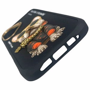 Nimmy Glasses Cool Dog iPhone 16 Ümbris - Must