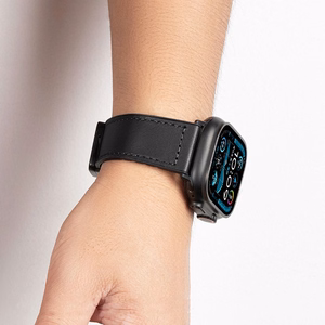 Strap to Apple Watch Forcell F-Design FA21 magnetic eco-friendly leather 38 / 40 / 41 mm black