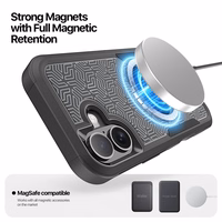 Ümbris Dux Ducis Shld Apple iPhone 17 must (Triangle Pattern)