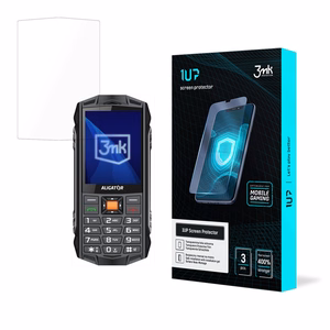Aligator R45 eXtremo – 3mk 1UP telefoni ekraanikaitse
