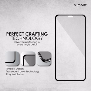 X-ONE Full Cover Extra Strong Mate - for iPhone 11 Pro Max (full glue) tempered glass 9H