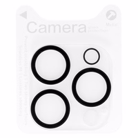 Karastatud klaas HARD SILK PRINT jaoks camera (LENS) jaoks Iphone 16 Pro/16 Pro Max (island)