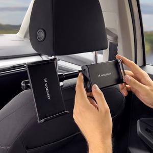 Wozinsky Double Headrest Car Phone Hoidja must (WTHBK1)