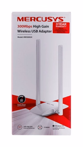 Mercusys 300Mbps беспроводной USB-адаптер с высоким усилением