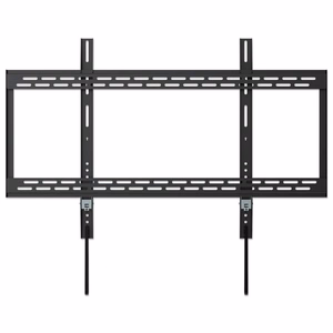 Manhattan fikseeritud seinakinnitus TV-le ja monitoritele, 60"–100", VESA 200x200–900x600 mm, maks. 50 kg, must