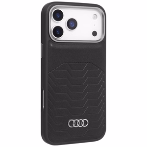 Audi GT Synthetic Leather MagSafe Ümbris jaoks iPhone 17 Pro Max - Must