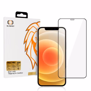 Karastatud klaas Tel Protect 10X HD Titanium jaoks Iphone 12/12 Pro