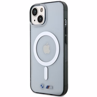 BMW BMHMP14SHCRS iPhone 14 6.1" ümbris läbipaistev hardcase hõbedane Ring MagSafe