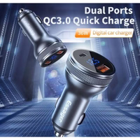 Autolaadija Essager "King" Hall 36W (2xQC3.0)