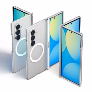 Spigen Ultra Hybrid Pro MagSafe ümbris Samsung Galaxy Z Fold8 Ultra telefonile – läbipaistev ja valge