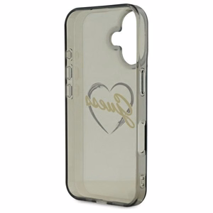 Guess IML Heart Ümbris jaoks iPhone 16 Plus - must