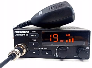 President Jimmy III AM/FM CB-raadio must