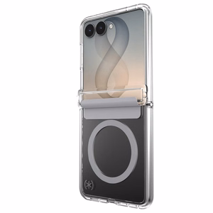 Speck Presidio Perfect-Clear Magnet – MagSafe ümbris Samsung Galaxy Z Flip 8-le (läbipaistev)
