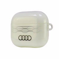 Audi IML Geometric Pattern AirPods 3 Ümbris - valge
