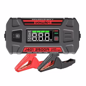 Lokithor J401 käivitusabi / booster 2500A + akupank 20000mAh + taskulamp, 4-in-1 seade