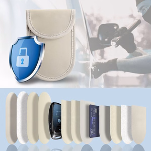 Tech-Protect KLR100 RFID Blocking Car Key Ümbris - Beige