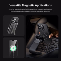 Rock Ultra Thin Aramid Fiber Kevlar 600D Ümbris jaoks Iphone 16 Pro Max must