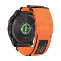 Nylon loop jaoks Garmin 22mm design 1 oranž