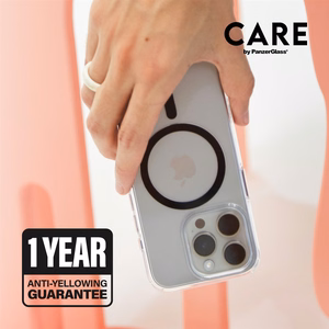 CARE by PanzerGlass Flagship Ümbris iPhone 16 Pro Max 6.9" valge/valge MagSafe 1340