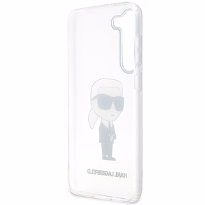 Karl Lagerfeld KLHCS23MHNIKTCT S23+ S916 прозрачный жёсткий чехол Ikonik Karl Lagerfeld