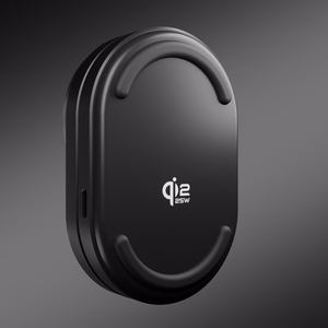 SBS Qi2.2 25W induktiivne 3-in-1 kokkupandav laadimisjaam MFI sertifikaadiga - must