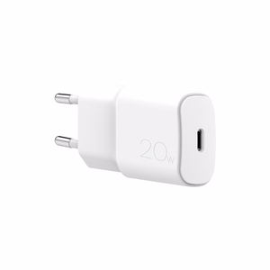 Puro valge 20W Power Delivery USB-C Wall Laadija - valge
