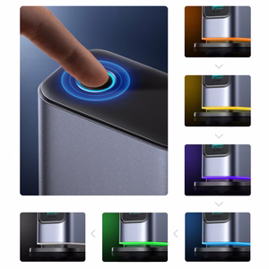 Joyroom JR-TCM02 Multiport GaN Laadija 65W EU 4x USB-C 2x USB-A - Dark hall