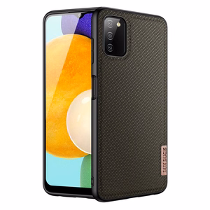 Dux Ducis Fino nailonist kattega ümbris Samsung Galaxy A03s roheline