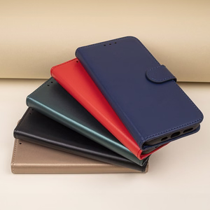 Smart Classic ümbris jaoks Xiaomi Redmi 14C 4G/ 14C 5G / Redmi A4 / POCO C75 punane