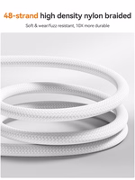 Joyroom S-A51 Cutting-Edge Series 3A USB-A - USB-C kaabel 1.2m - light hall