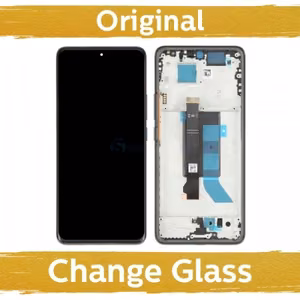 LCD Display Compatible With Xiaomi Redmi Note 14 Pro Plus 5G (Note 14 Pro+ 5G) with Frame / Midnight Black / (Renewed: China)