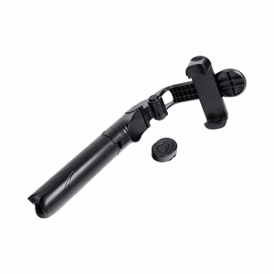 Selfie stick with wireless remote control tripod with mirror SSTR-11 black