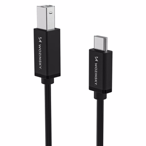 Wozinsky WKDDY1S USB-B - USB-C Kaabel 1m - must