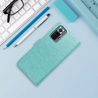 MEZZO Book ümbris jaoks XIAOMI Redmi Note 10 5G / Poco M3 Pro / Poco M3 Pro 5G mandala roheline