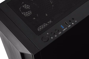 iBox CETUS 906 Midi Tower must arvutikorpus