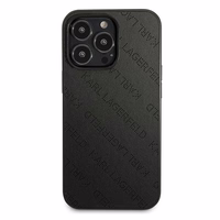 Karl Lagerfeld Perforated Allover Ümbris jaoks iPhone 13 Pro / 13 6.1" - must
