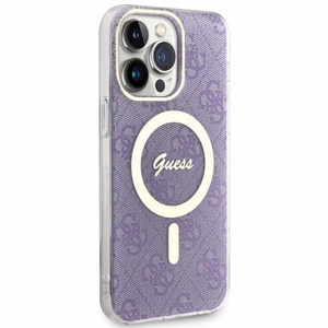 Guess GUHMP14XH4STU iPhone 14 Pro Max 6.7" lilla/lilla hardcase 4G MagSafe