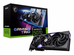 MSI GAMING GeForce RTX 5070 12G TRIO OC NVIDIA 12 GB GDDR7 graafikakaart