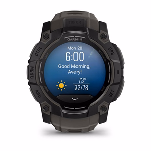 Garmin Instinct 3 AMOLED nutikell must/süsi