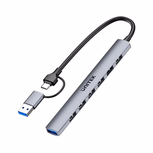 Unitek H1209AGY01 USB-A 5Gbps 7-in-1 jaotur