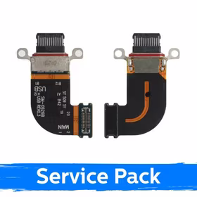 Laadimispesa ühilduv Samsung X520 (X526) Tab S10 FE / X620 (X626) Tab S10 FE+ koos Flex / Plata (Service Pack)