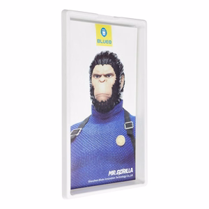 5D Mr. Monkey Glass - for Samsung Galaxy S24 Plus black (Anti-Static Strong HD)