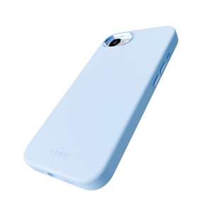 Силиконовый чехол Puro Icon Mag Pro MagSafe для iPhone 16e/17e - синий