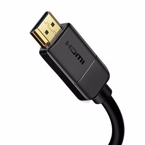 Baseus 2x HDMI 2.0 kaabel 4K 60Hz, 5 m, must