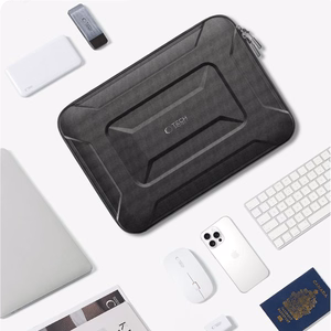 Tech-Protect Ranger-X Tactical Laptop Ümbris jaoks 13-14" - Must