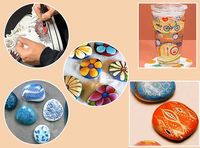 Akrüülmarkerid ARRTX, 32 värvi