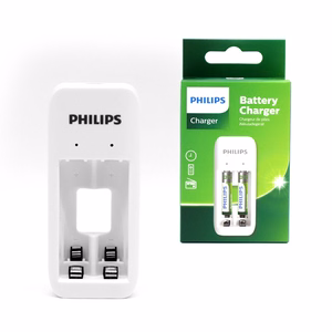 PHILIPS Dual channel aku laadija for NiMH USB + 2xAAA 7000mAh